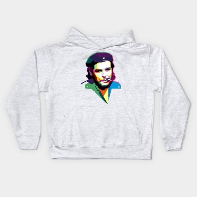 che wpap art Kids Hoodie by BAJAJU